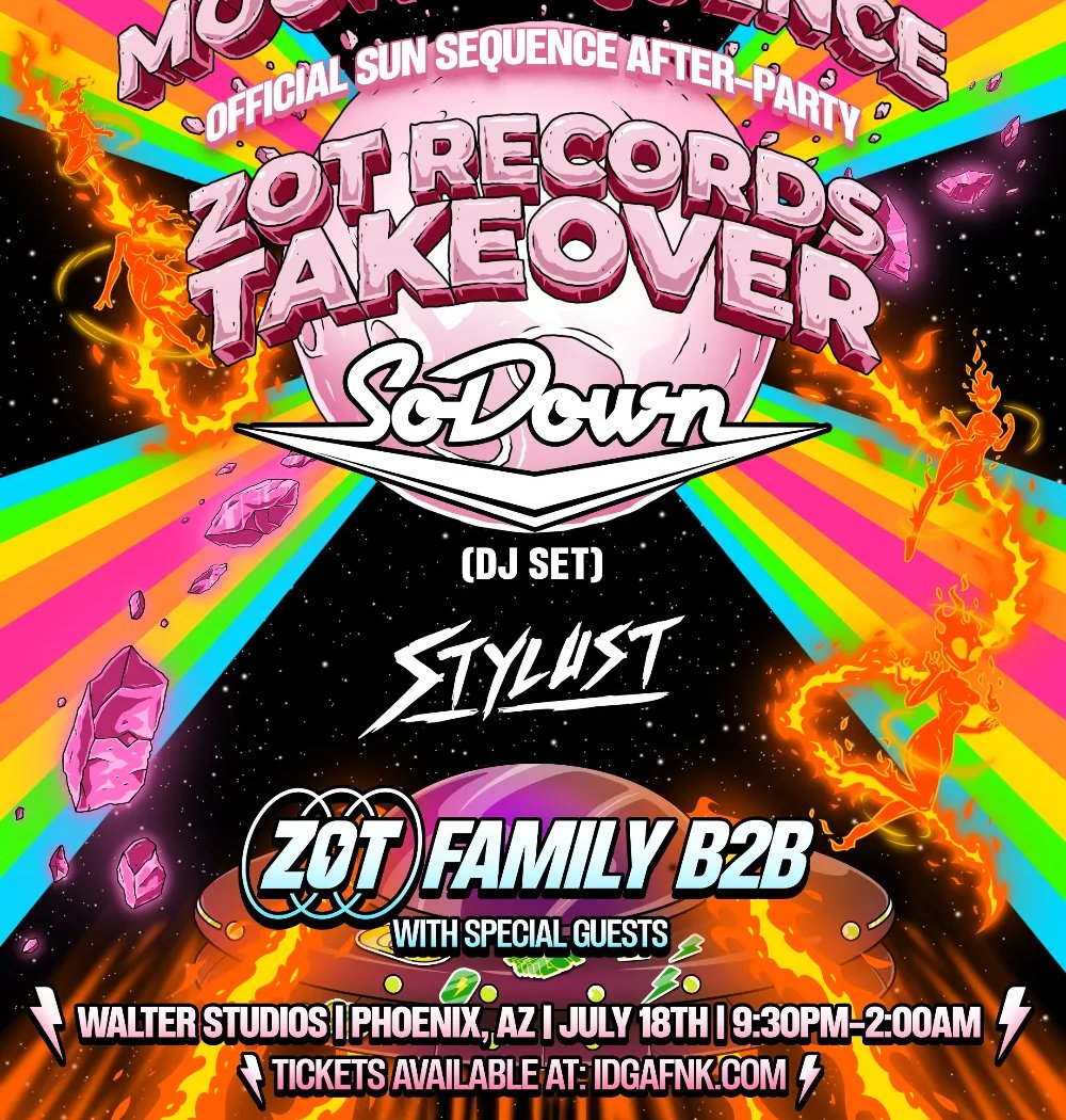 ZOT Records Takeover w/ SoDown & Stylust 1